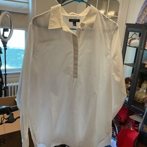 White tunic blouse